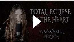 TOTAL ECLIPSE OF THE HEART (Power Metal Version) - Tommy Johansson